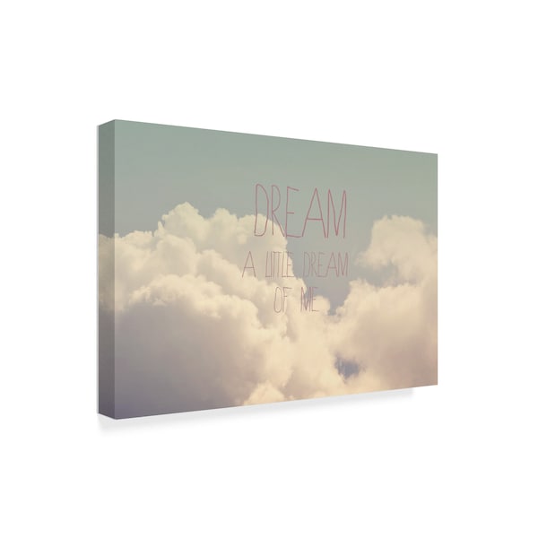 Vintage Skies 'Dream A Little Dream' Canvas Art,22x32